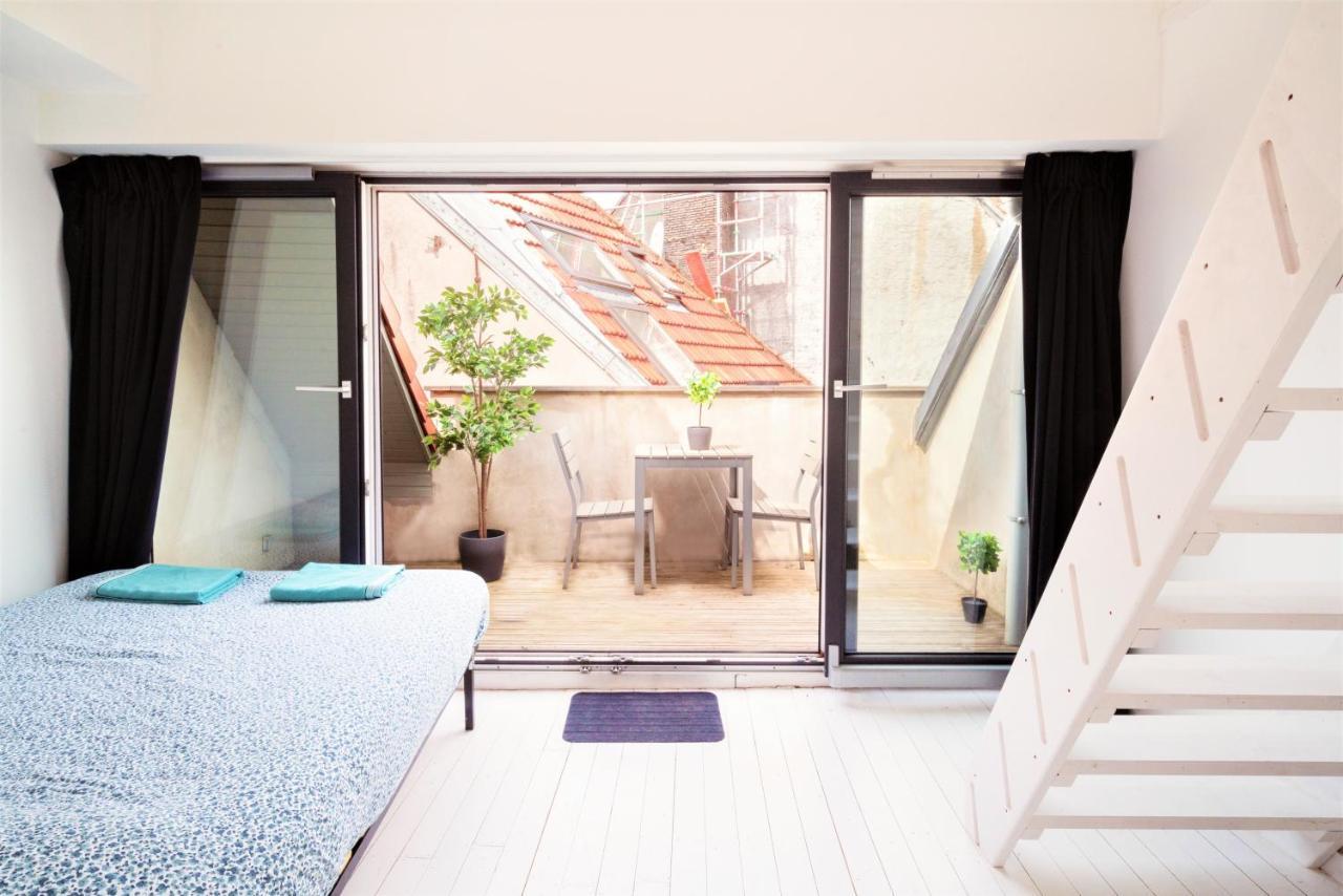 Beautiful Terrace Apartment In The Heart Of Anvers Extérieur photo